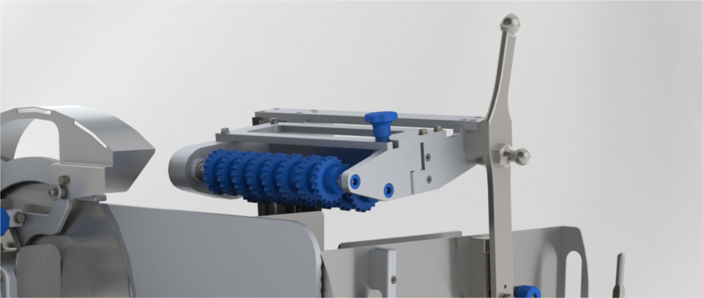 The blade is entirely covered